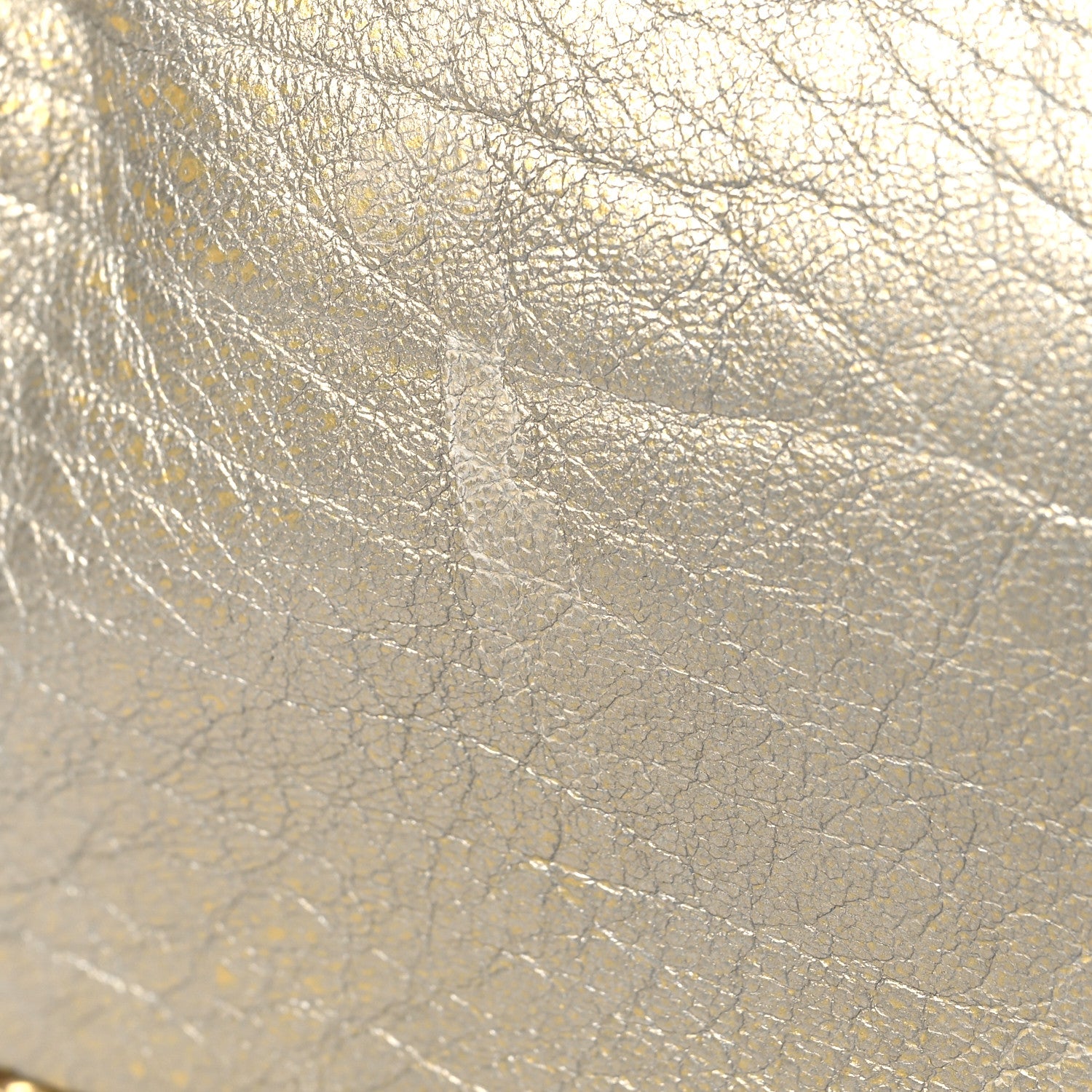 Fendi Nappa Nuvolata Bimetal Spy Oro Argento 11 of 15