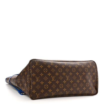 Louis Vuitton Monogram Articles de Voyage Ikat Neverfull GM Grand Blue 5 of 15