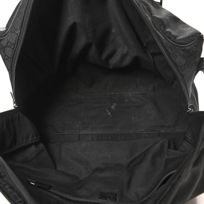 Gucci Nylon Monogram Large Duffle Bag Black 4 of 13