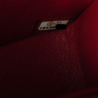 Chanel Caviar Quilted Mini Square Flap Red 6 of 7