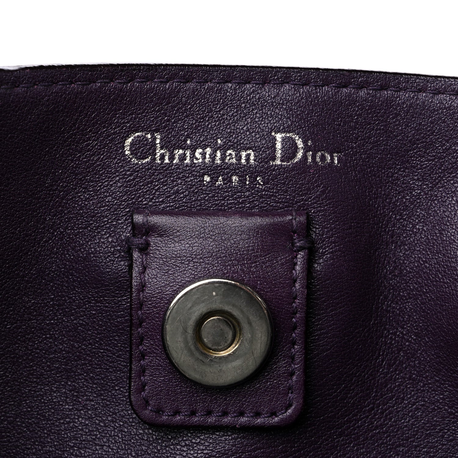 Christian Dior Smooth Calfskin Large Diorissimo Tote Petale 7 of 19
