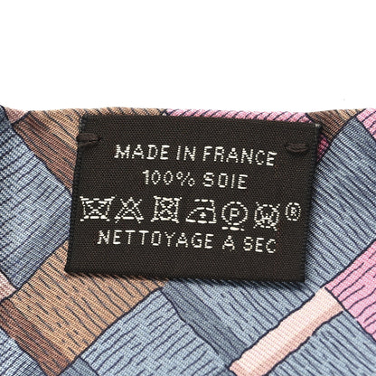 Hermes Silk Mors A Jouets Chemise Twilly Vieux Rose Gris Camel 3 of 3