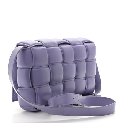 Bottega Veneta Nappa Maxi Intreccio Padded Cassette Crossbody Bag Lavender 3 of 10