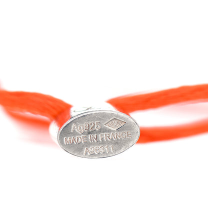 Louis Vuitton X UNICEF Sterling Silver Lockit Bracelet Orange 4 of 4