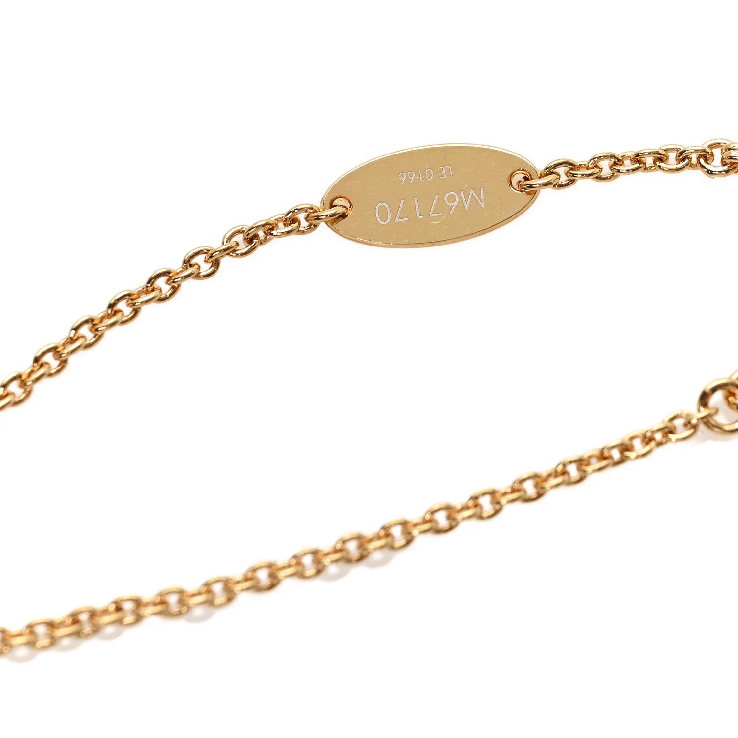 Louis Vuitton LV And Me Letter M Bracelet Gold 5 of 5