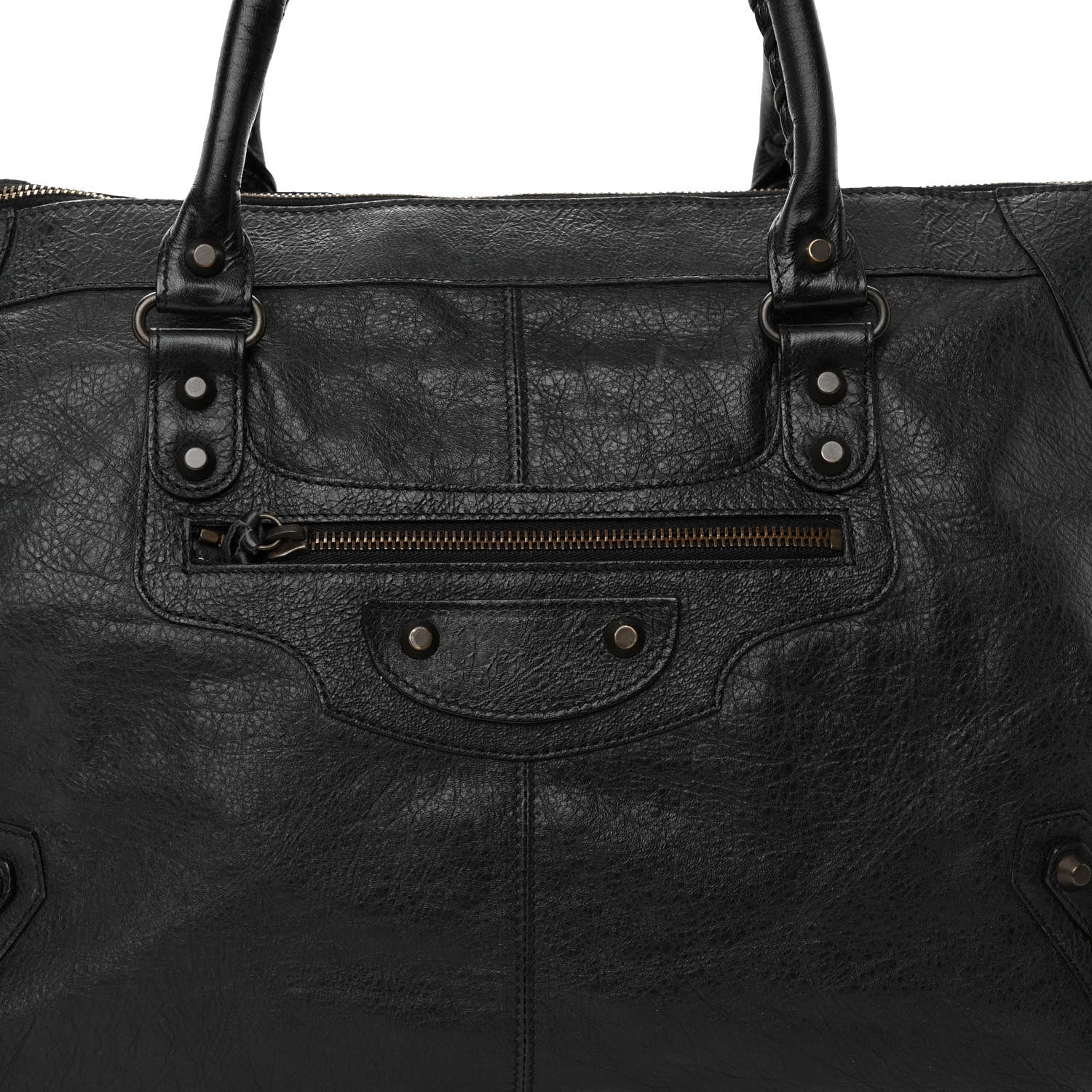 Balenciaga Agneau Classic Hardware Work Black 8 of 10