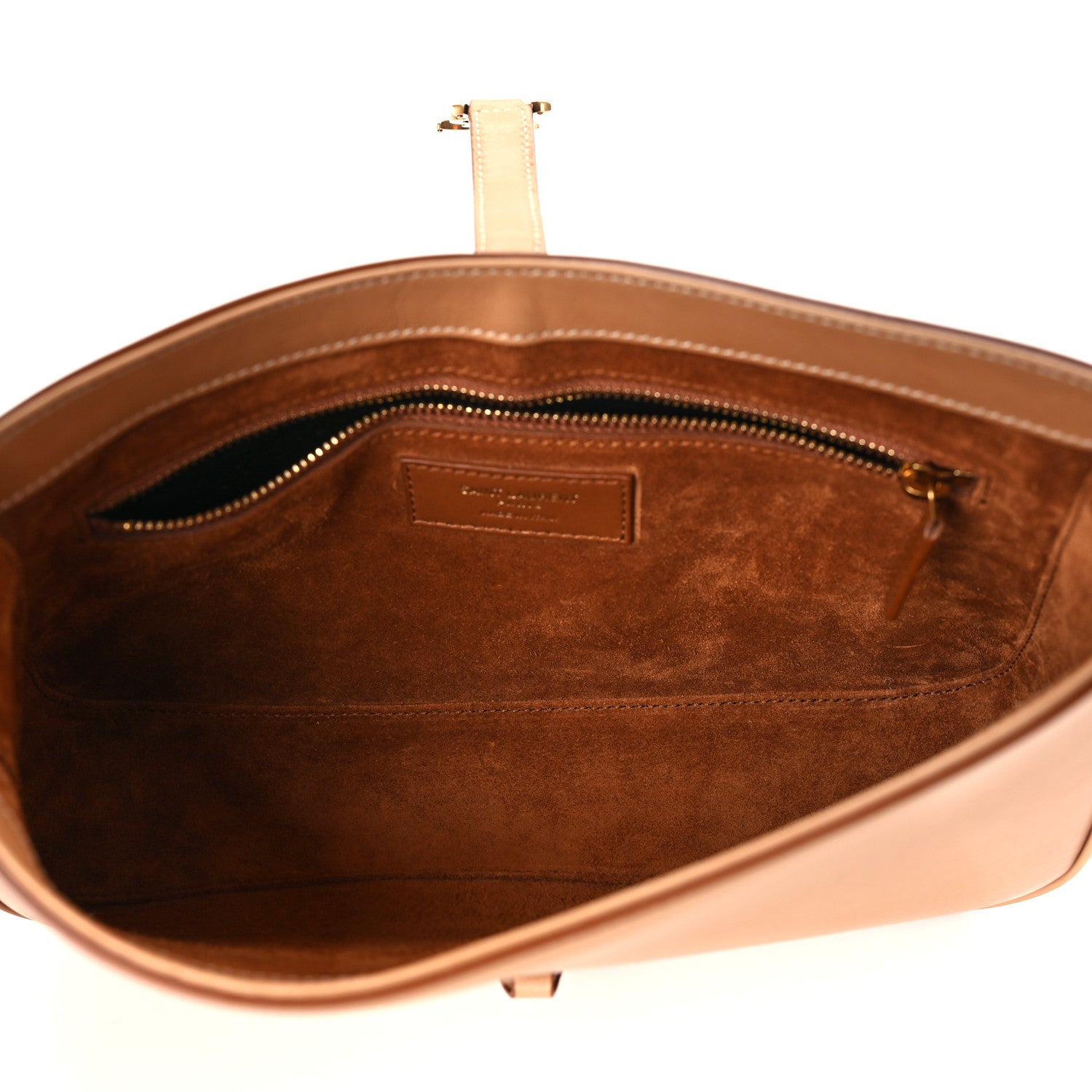 Saint Laurent Smooth Calfskin Le 5 A 7 Hobo Brown 6 of 10