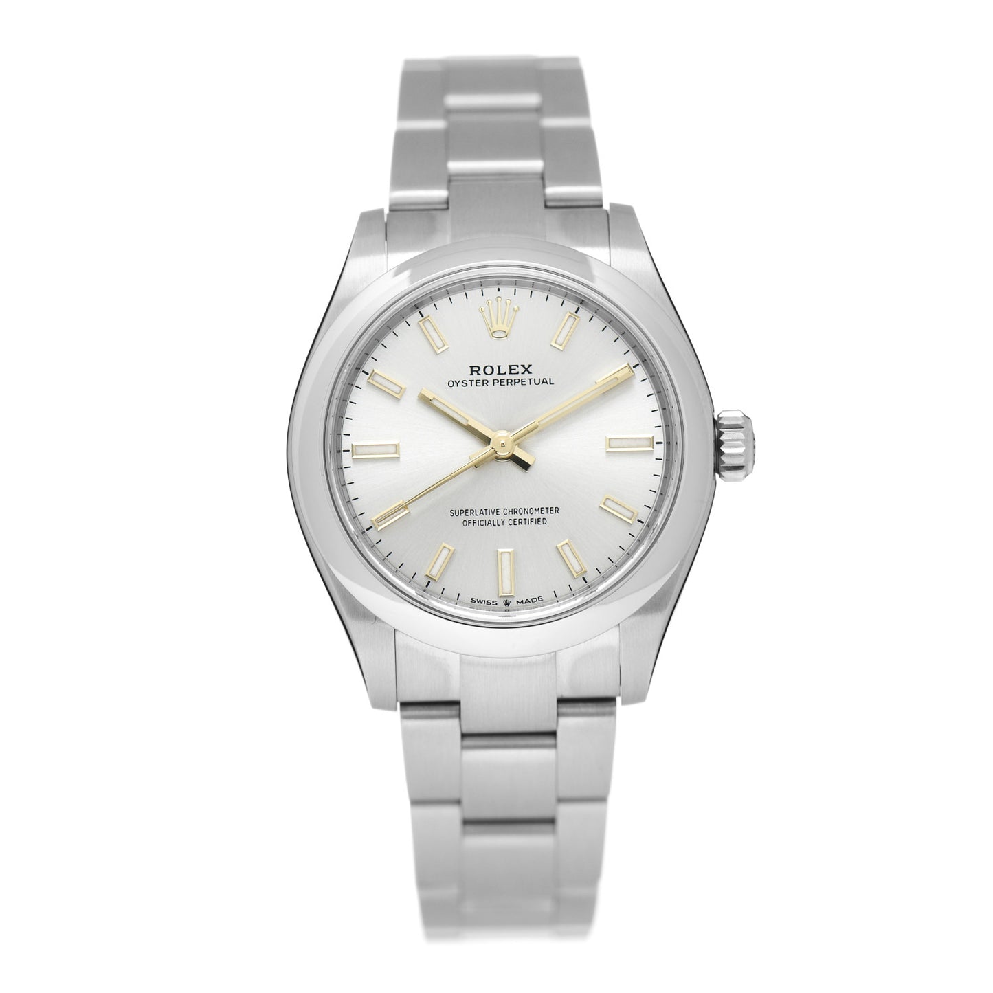 Stainless Steel 31mm Oyster Perpetual Watch Silver 277200