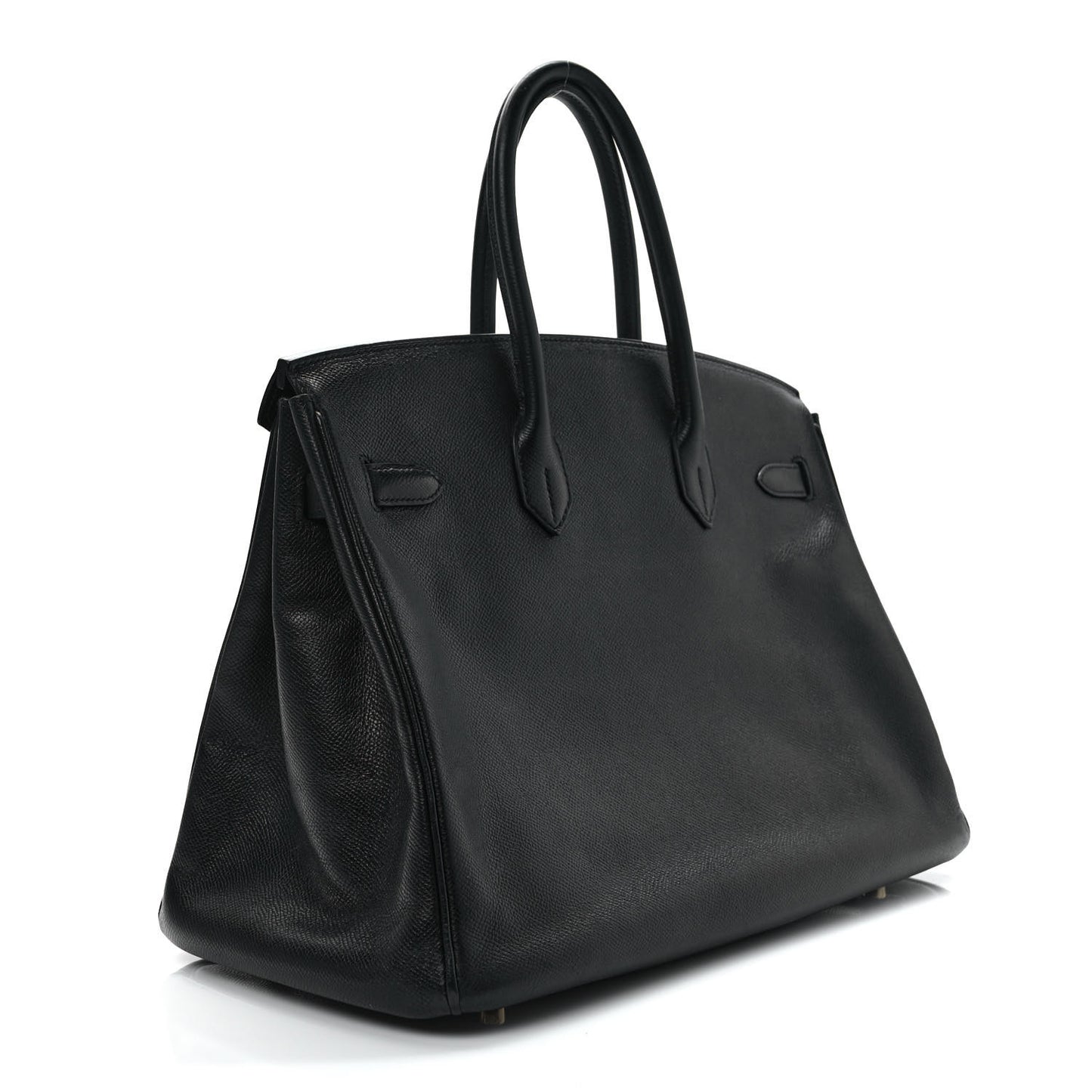 Epsom Birkin 35 Black
