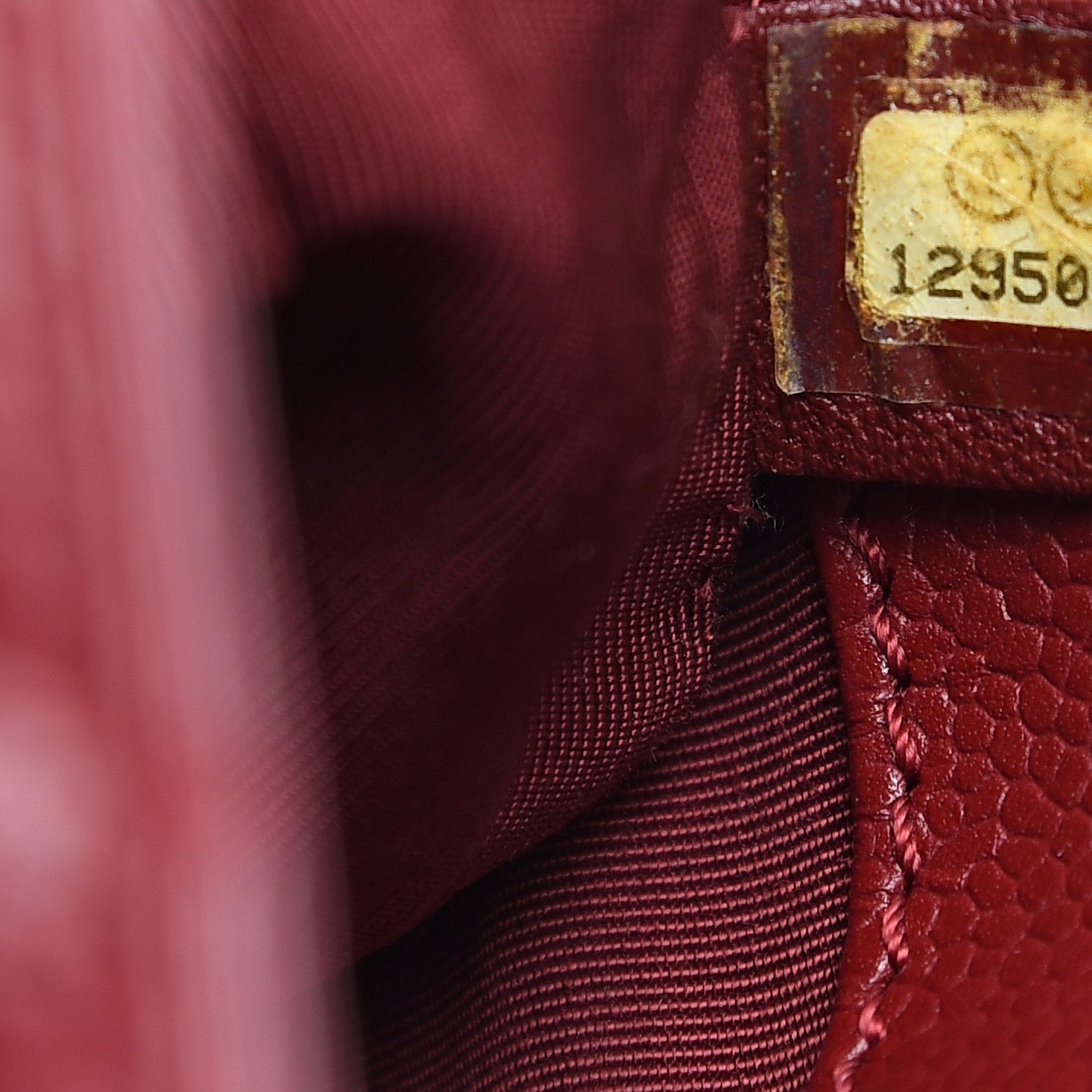 Caviar Quilted Grand Shopping Tote GST Red