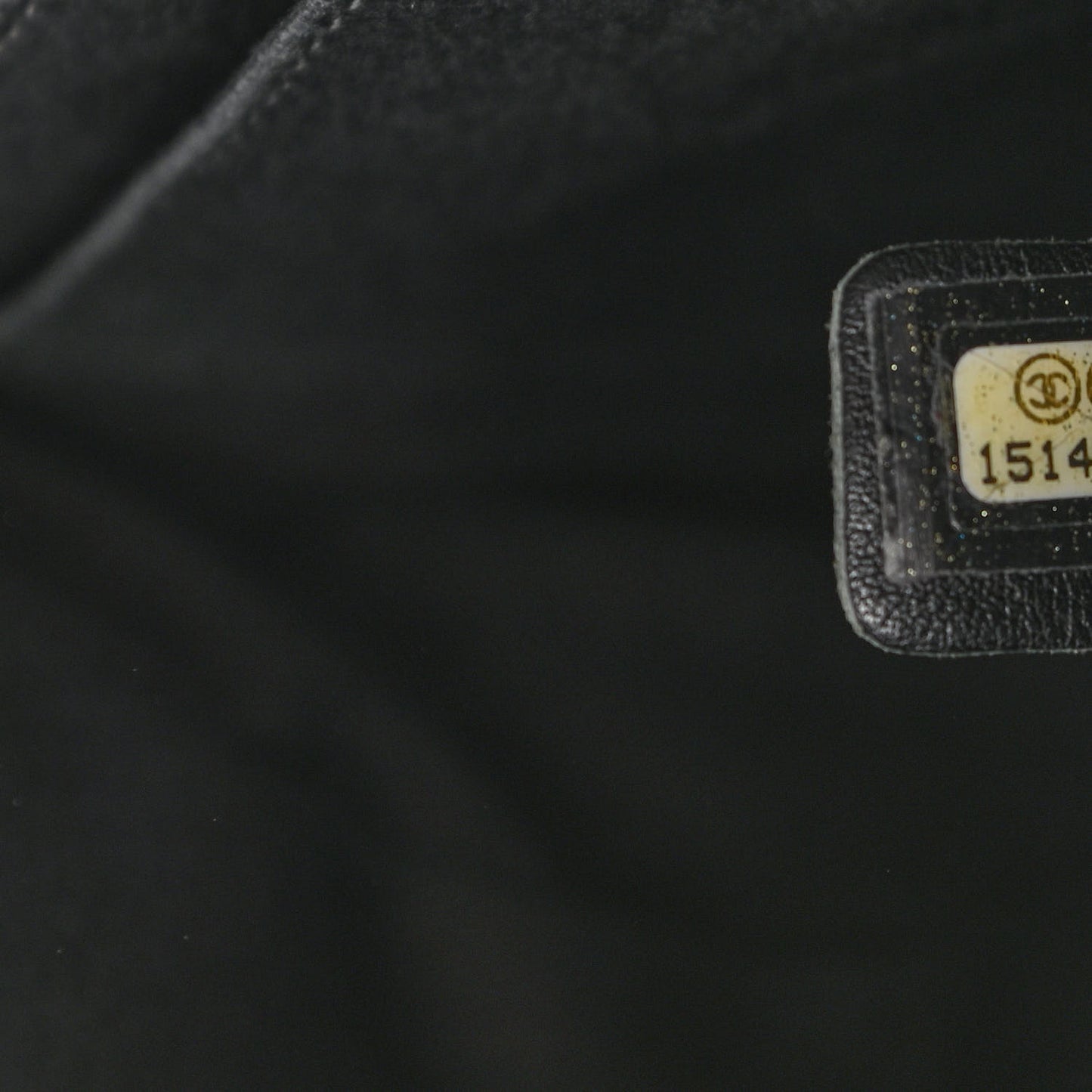 Vinyl Quilted In The Business Flap Bag Black