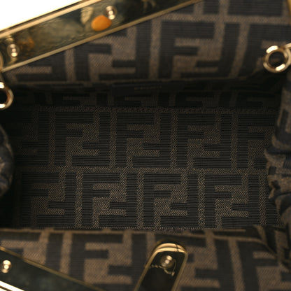 Fendi Shiny Nappa Snakeskin Small Fendi First Nuvola Roccia 5 of 10