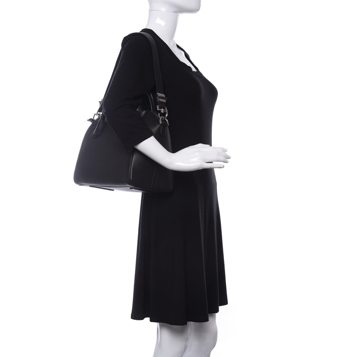 Givenchy Sugar Goatskin Small Antigona Black 2 of 9