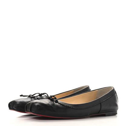 Christian Louboutin Nappa Mamadrague Flats 37 Black 4 of 8