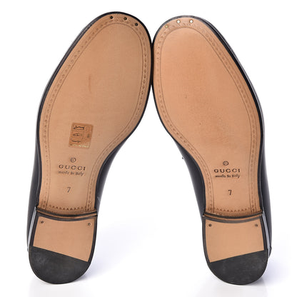 Gucci Calfskin Mens 1953 Horsebit Loafers 7 Black 5 of 9