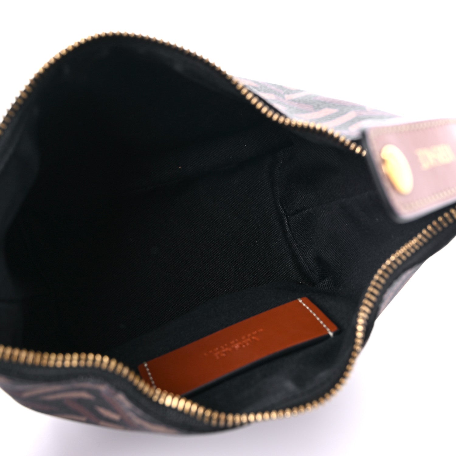 Versace Coated Canvas La Greca Signature Mini Bag Black Carmel 5 of 8