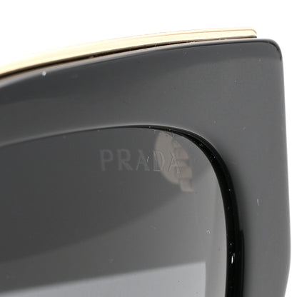 Prada Acetate Bead Sunglasses SPR 10T Black 7 of 8