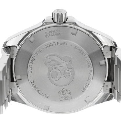 Tag Heuer Stainless Steel 41mm Aquaracer 300M Automatic Watch Grey WAY2113 4 of 5