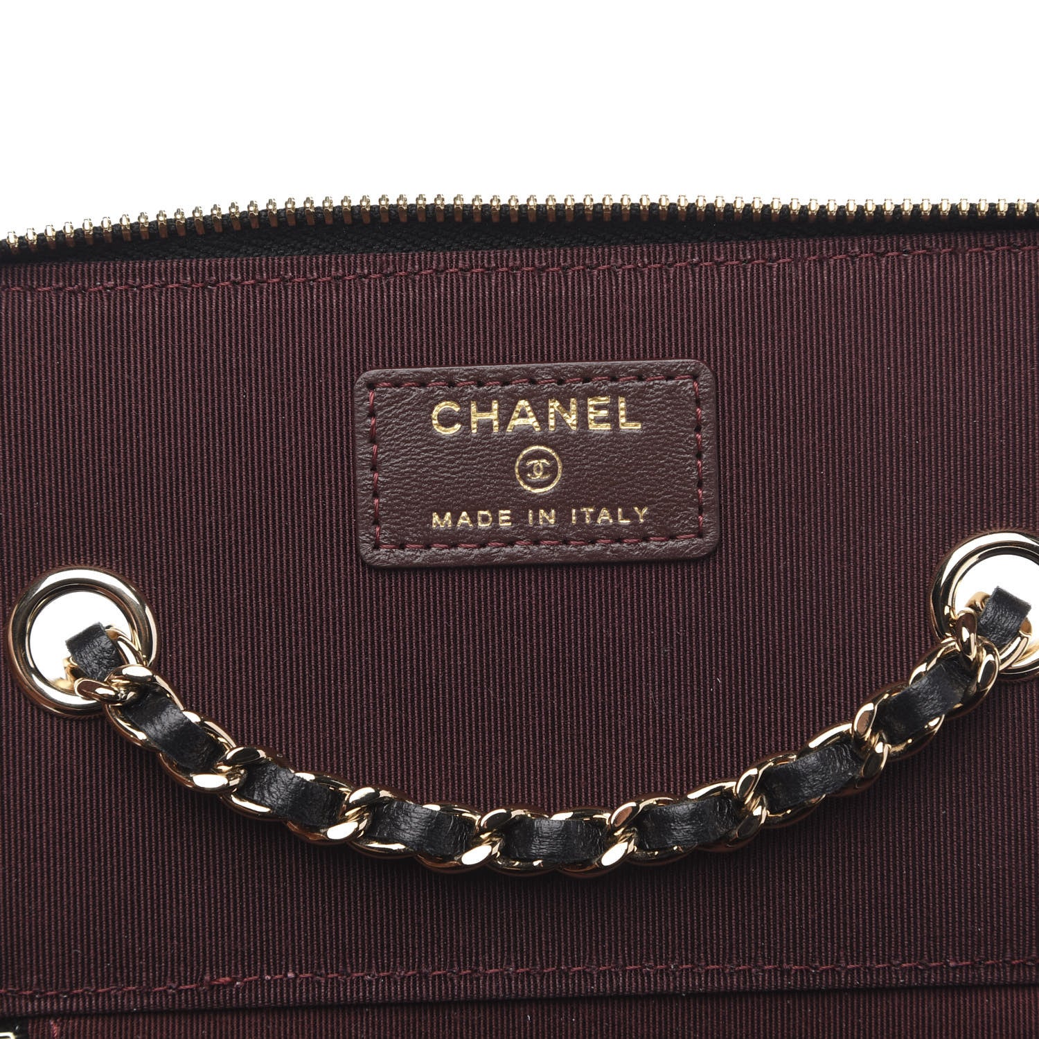 Chanel Lambskin Quilted Small Vanity Case With Chain Black 6 of 10
