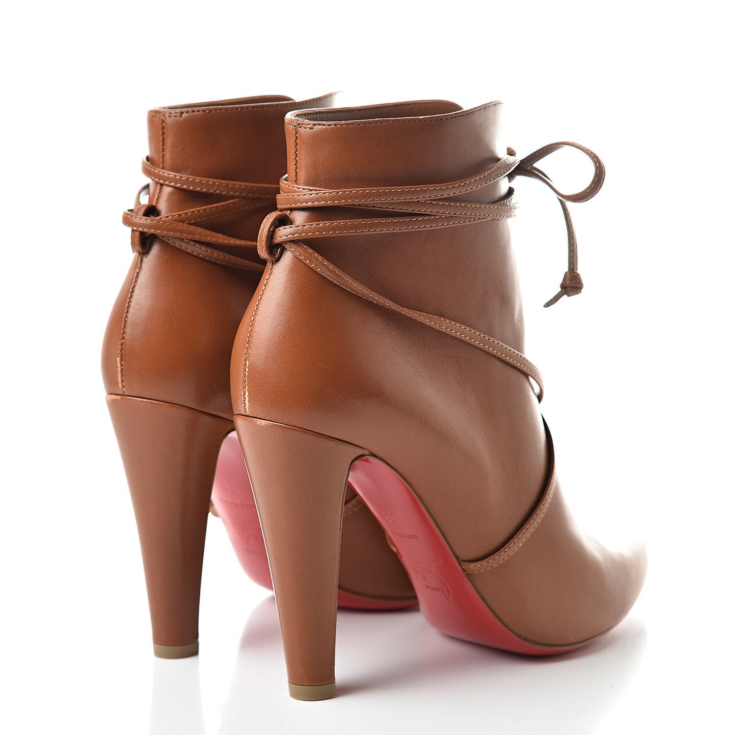 Shiny Nappa S.I.T. Rain 100 Ankle Boots 38 Cuoio