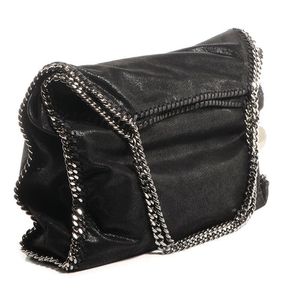 Stella McCartney Faux Leather Shaggy Deer Big Falabella Black 3 of 6