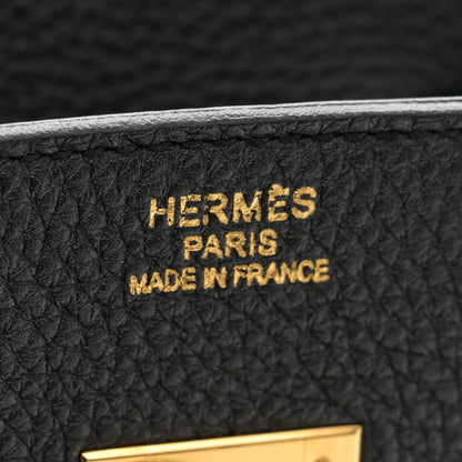Hermes Togo Birkin 35 Black 6 of 11