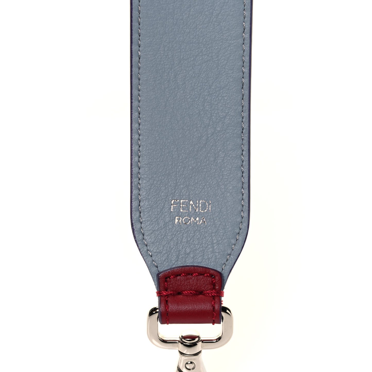 Calfskin Strap You Red Light Blue