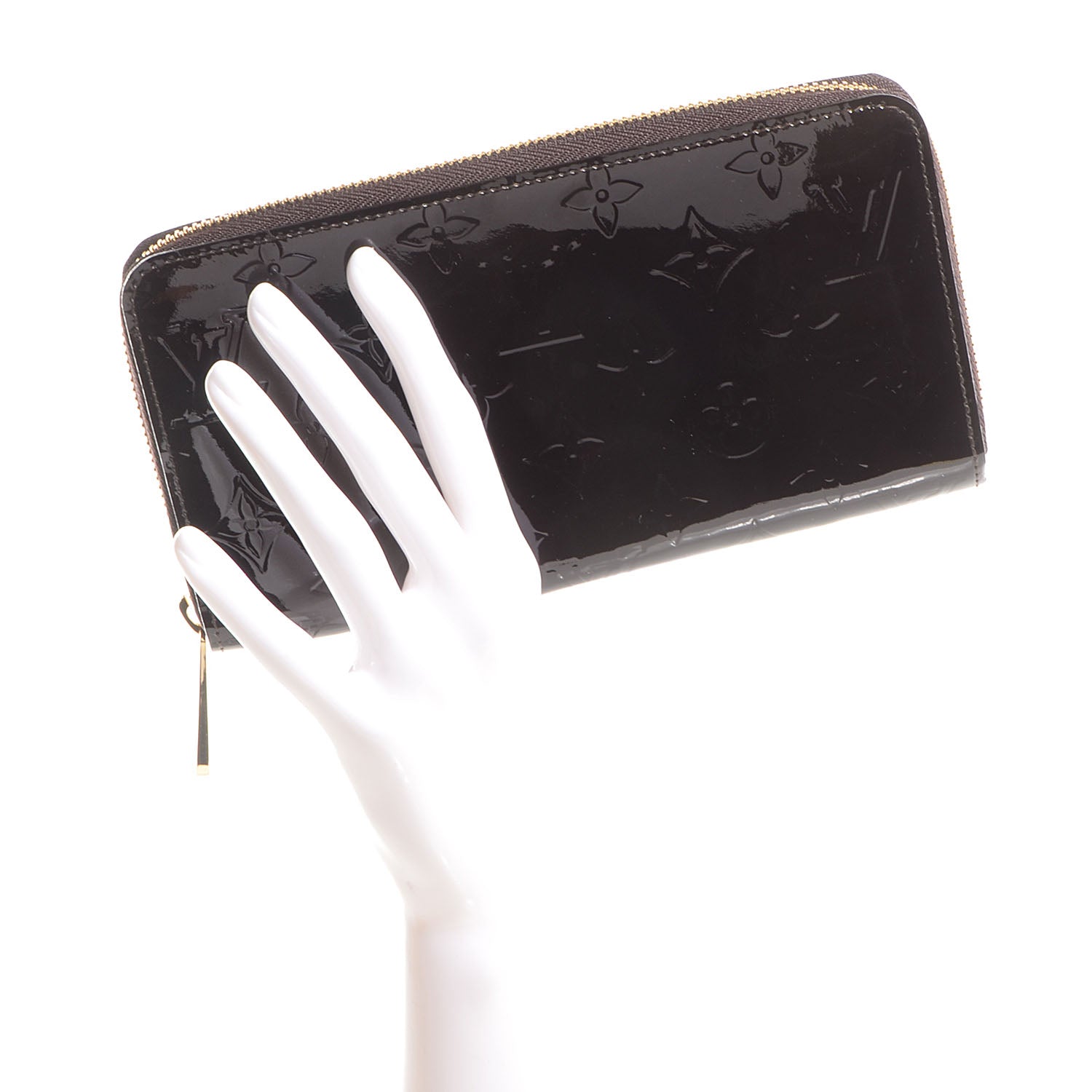 Louis Vuitton Vernis Zippy Wallet Amarante 2 of 8