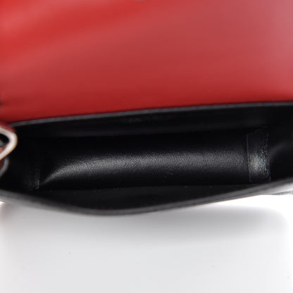 Prada City Calfskin Micro Reversible Belt Removable Bag Black Fuoco 5 of 9