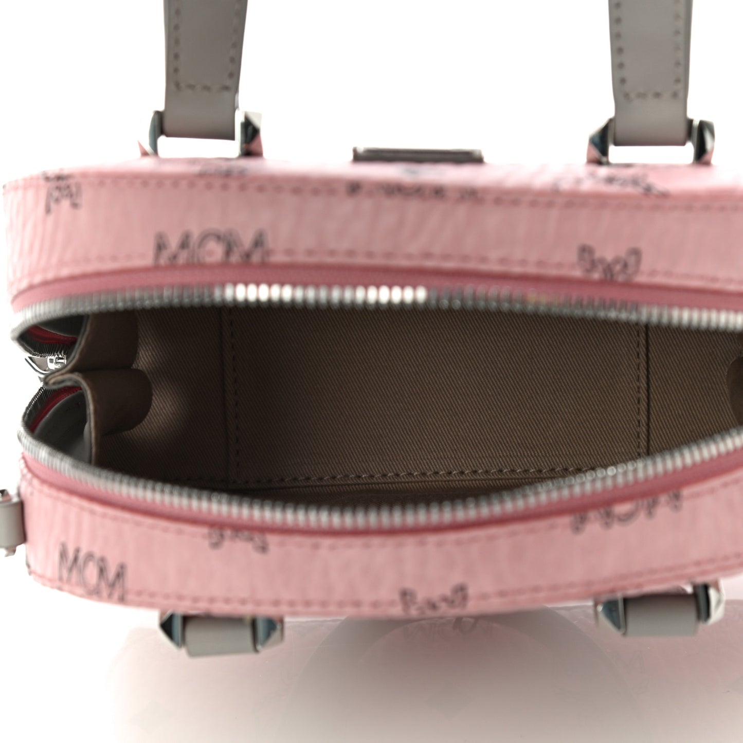 Visetos Mini Half Moon Crossbody Bag Soft Pink