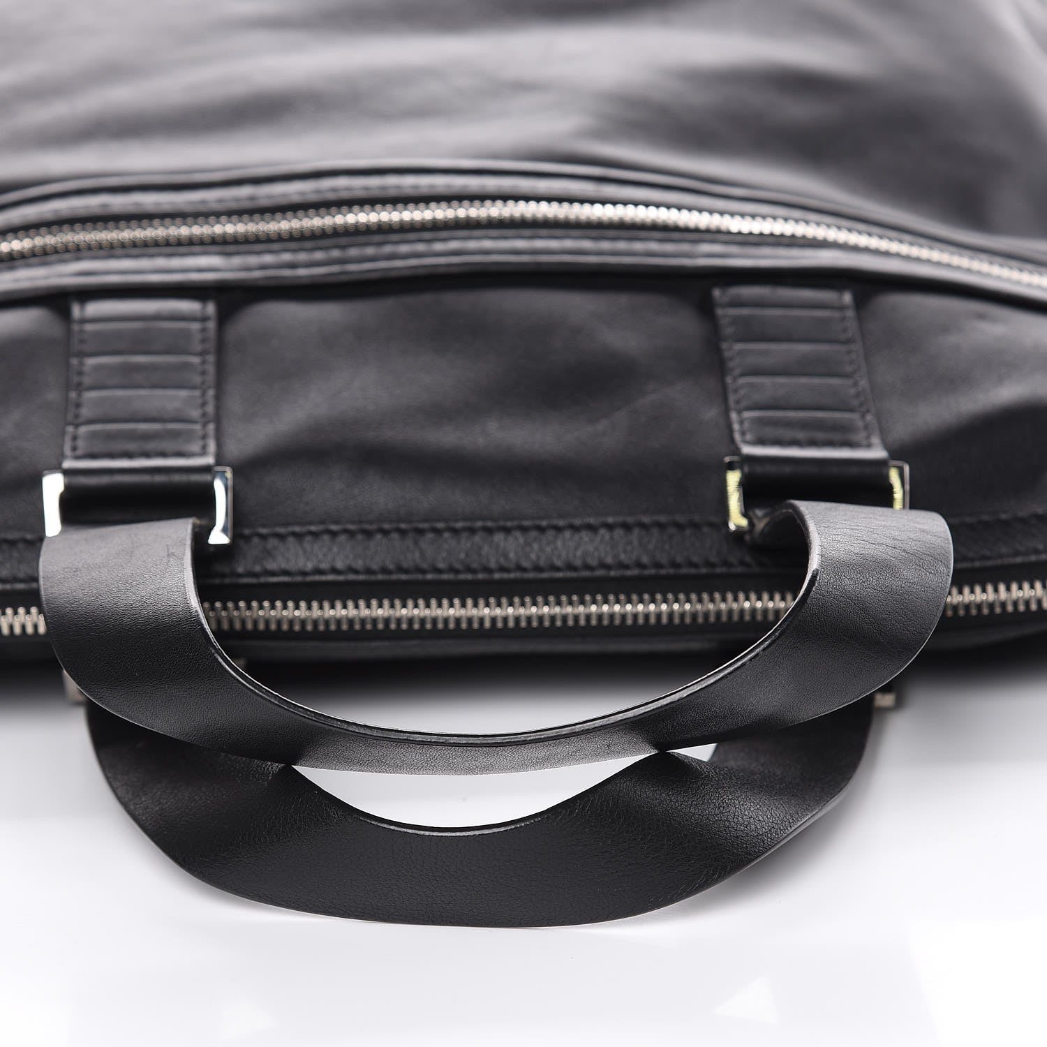 Christian Dior HOMME Calfskin Tote Black 12 of 14