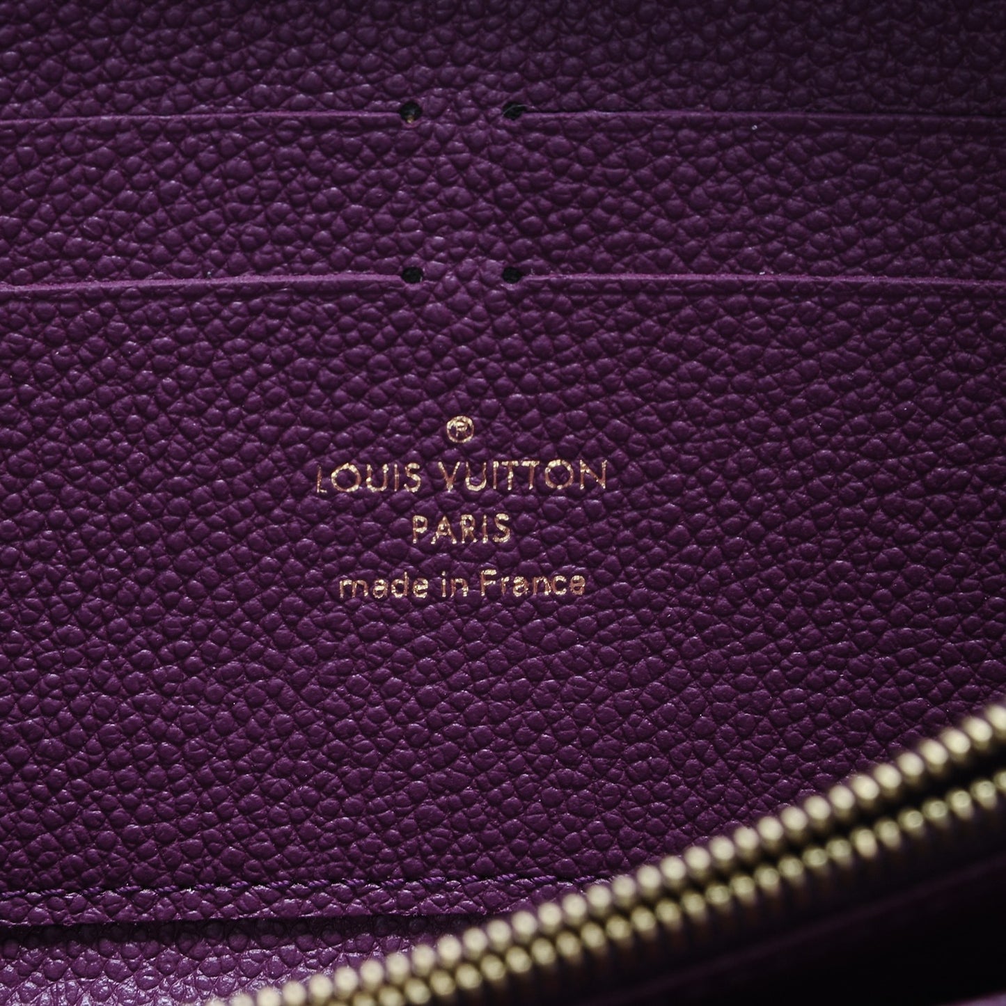 Empreinte Zippy Wallet Amethyste
