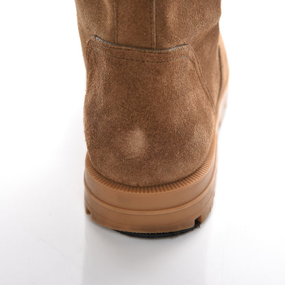 Gucci Suede Microguccissima Knee Boots 40 Brown 14 of 20