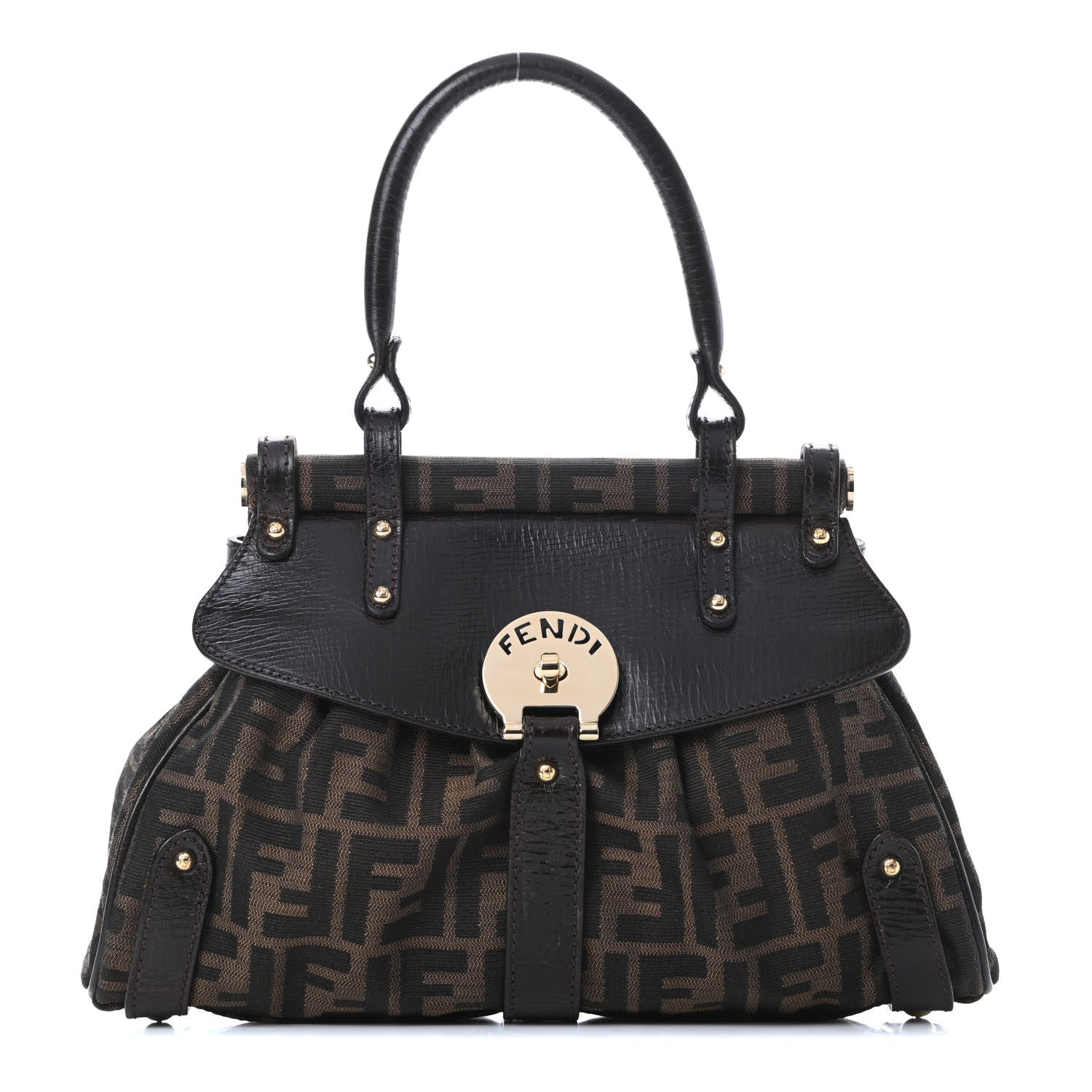 Fendi Zucca Small Magic Bag Tobacco 1 of 12