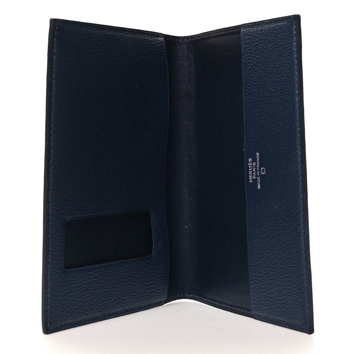 Matte Alligator Chevre MC2 Magellan Passport Holder Black