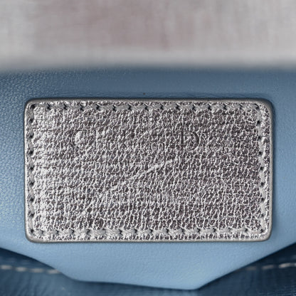 Christian Dior Metallic Grained Calfskin Cannage Small Lucky Badges My Lady Dior Silver 5 of 9