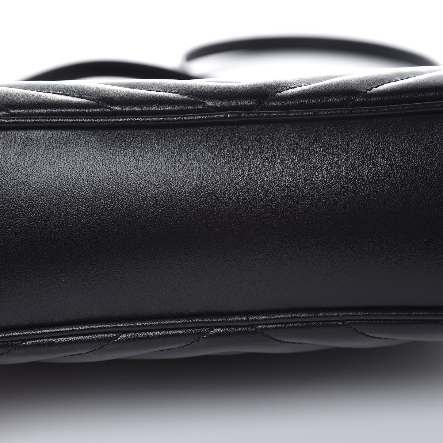 Calfskin Matelasse Monogram Lou Camera Bag Black