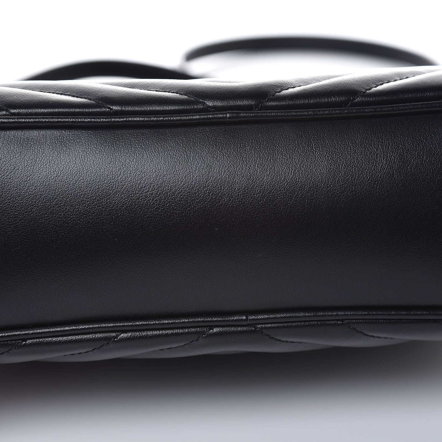 Saint Laurent Calfskin Matelasse Monogram Lou Camera Bag Black 8 of 11