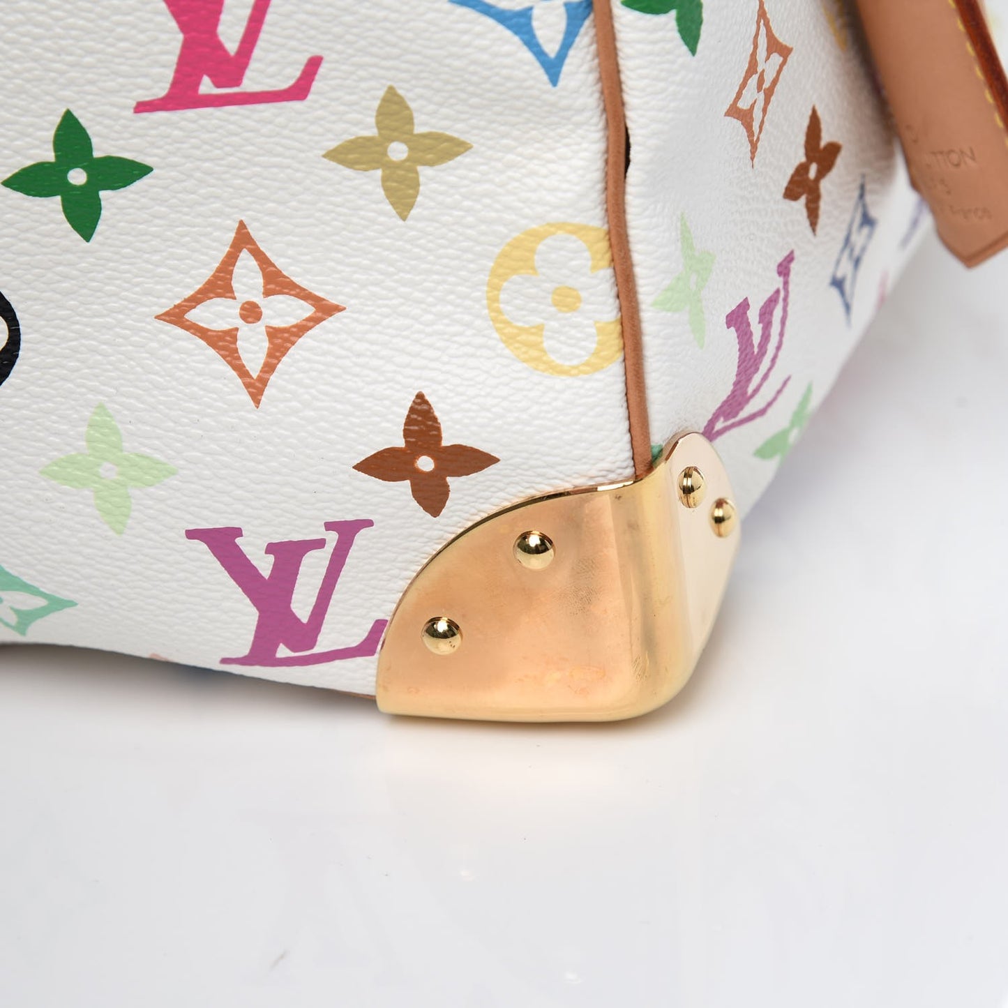 Monogram Multicolor Speedy 30 White