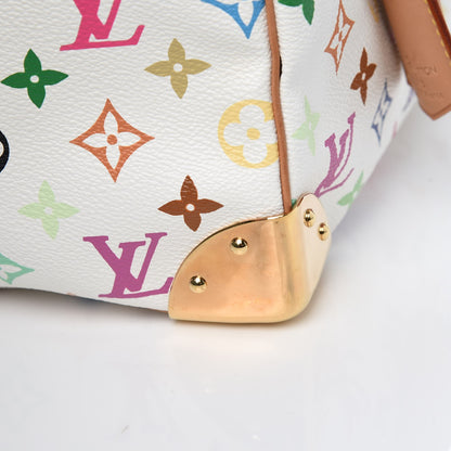 Louis Vuitton Monogram Multicolor Speedy 30 White 13 of 13