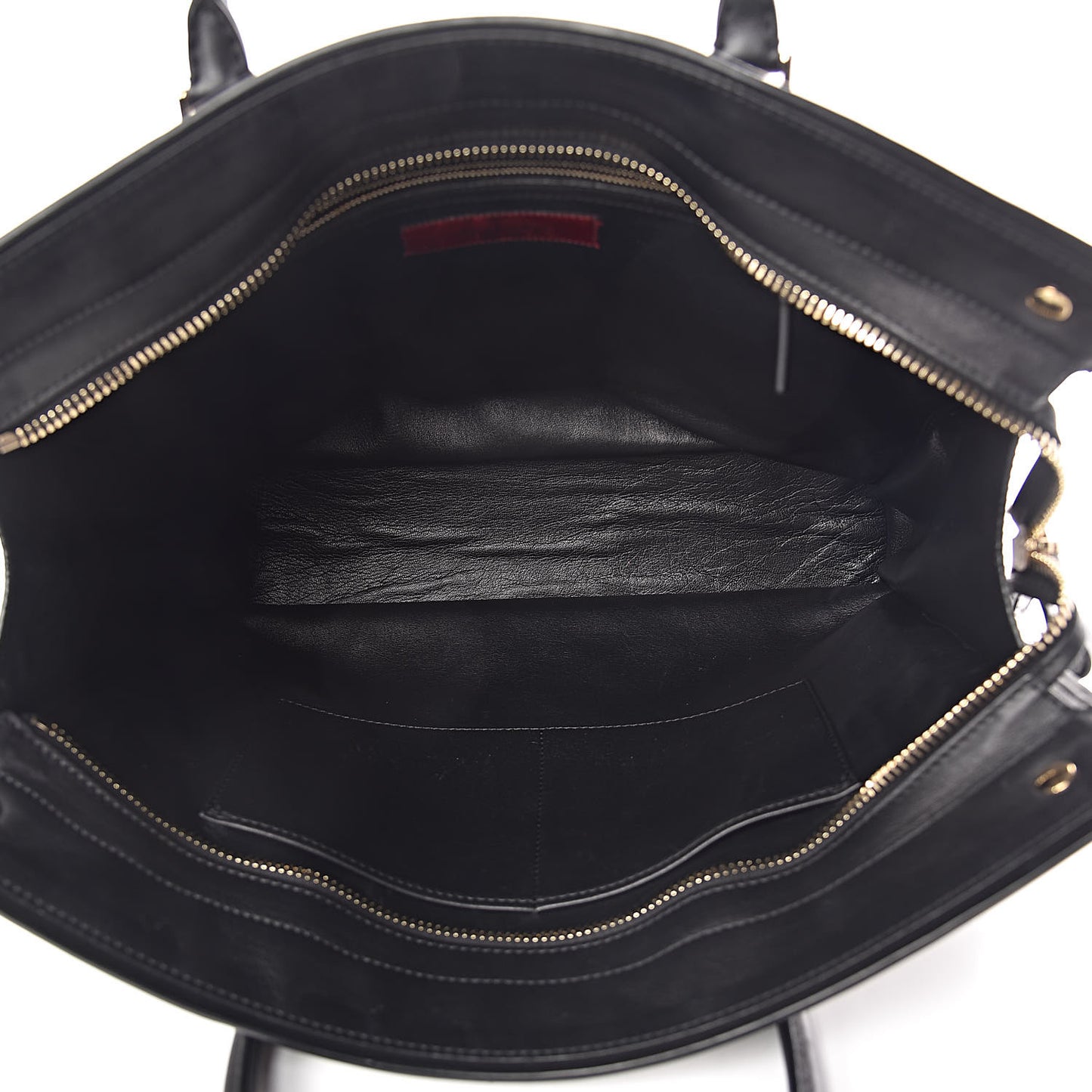 Vitello Macro Rockstud Runway Tote Black