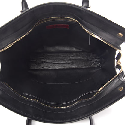 Valentino Garavani Vitello Macro Rockstud Runway Tote Black 5 of 19