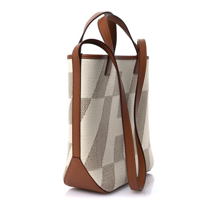 Hermes Swift Toile H Cabas H En Biais 27 Ecru Naturel Gold 3 of 11