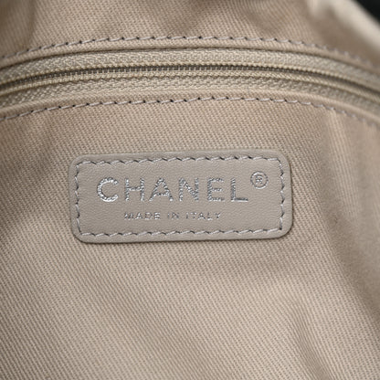 Chanel Iridescent Calfskin Large Sea Hit Tote Black 6 of 12