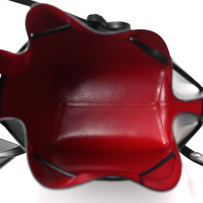 Mansur Gavriel Calfskin Bucket Bag Black Flamma 6 of 12