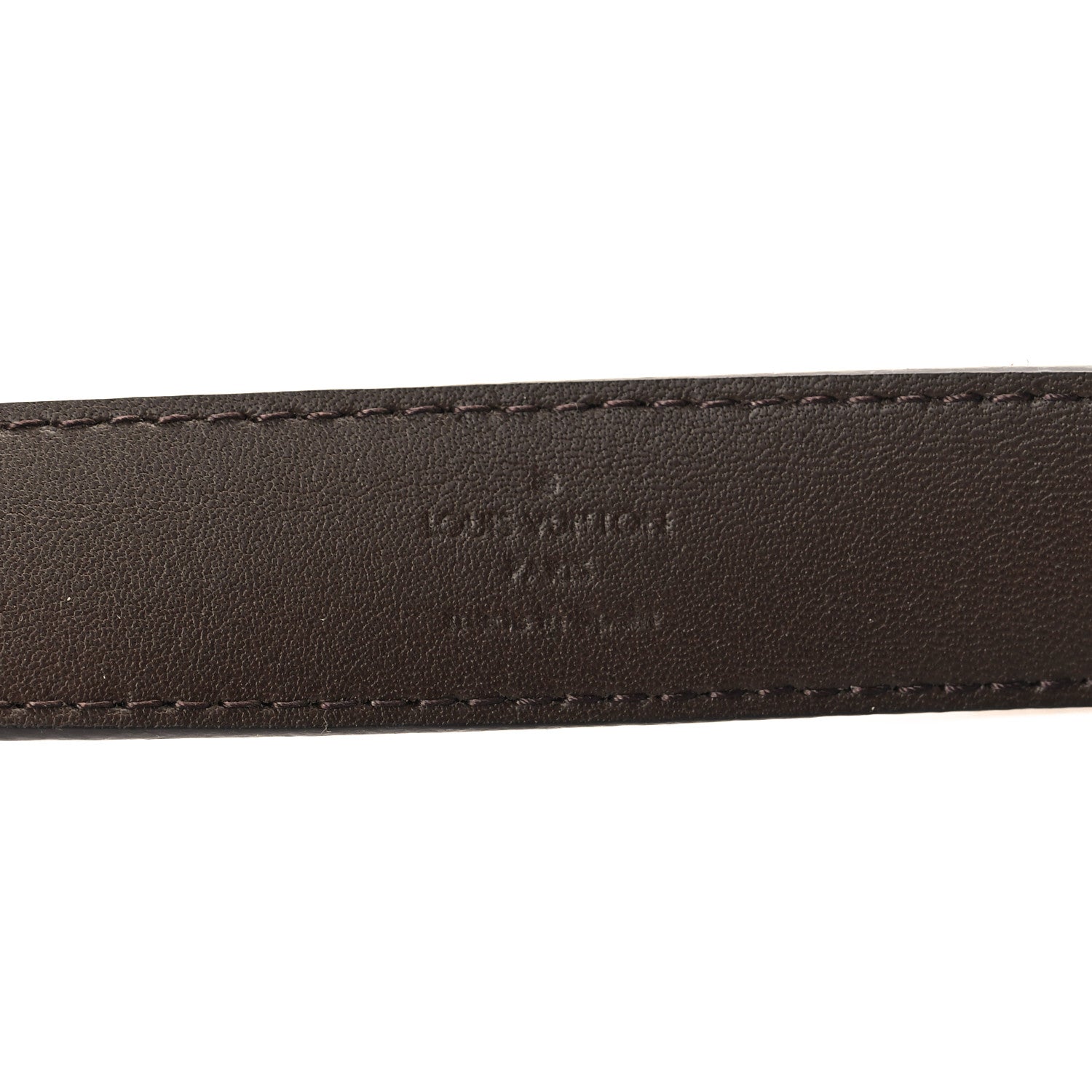 Louis Vuitton Mini Damier Ebene 25mm LV Initiales Belt 85 34 5 of 6