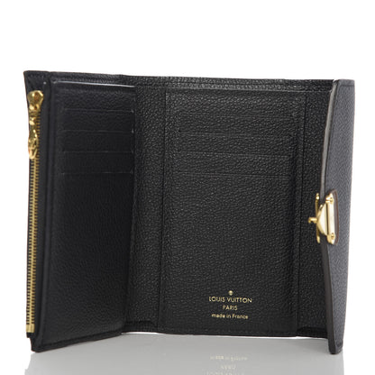 Louis Vuitton Monogram Pallas Compact Wallet NM Black 5 of 7