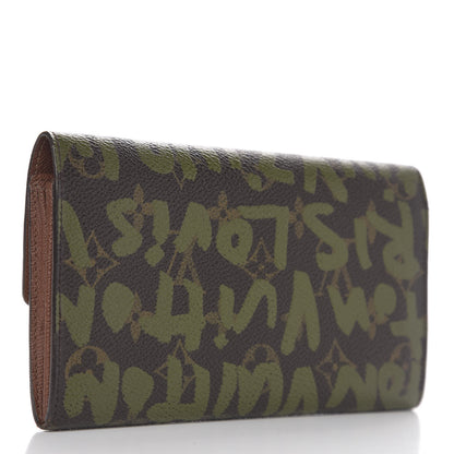 Louis Vuitton Monogram Graffiti Porte-Monnaie Wallet Kaki 2 of 6