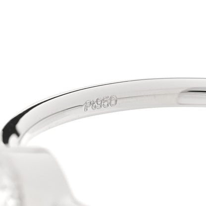 Parker & West by FASHIONPHILE Platinum Diamond .23ctw Bezel Ring 53 6.25 5 of 5