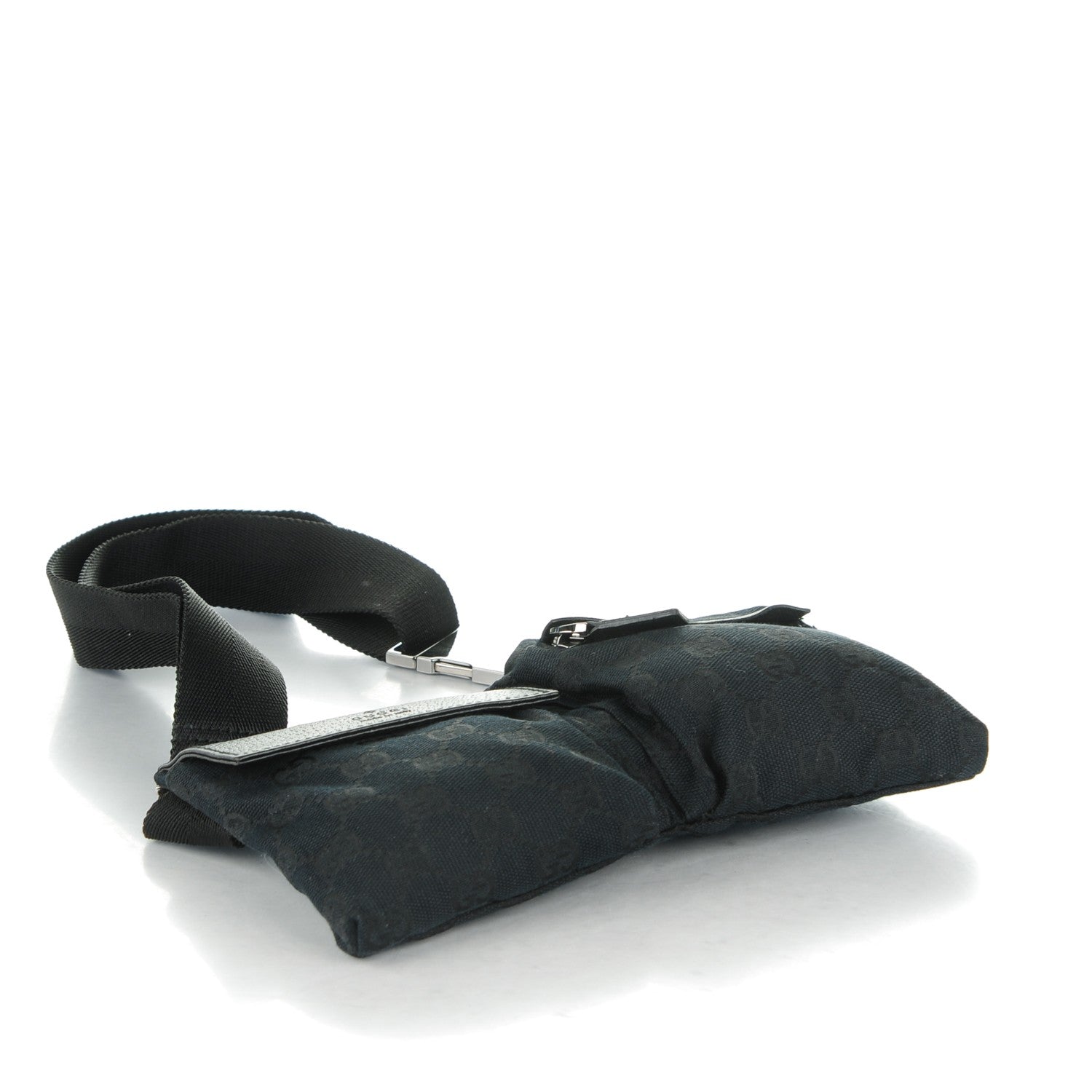 Gucci Monogram Belt Bag Black 4 of 7